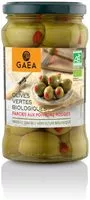 Mängden socker i BIO - olives vertes aux poivrons rouges