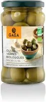Mängden socker i Olives vertes biologiques