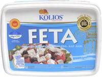 Mängden socker i Kolios Feta Feta In Brine 400G