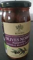 Mängden socker i Olives noires naturelles