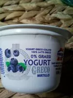 Mängden socker i Yogurt greco mirtillo