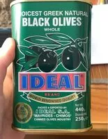 Mängden socker i Black Olives