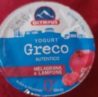 Mängden socker i Yogurt greco melagrana e lampone 0