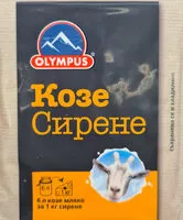 Mängden socker i Козе сирене