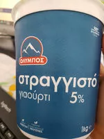 Mängden socker i Στραγγιστό 5%