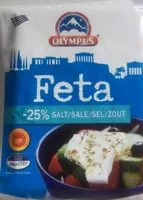 Mängden socker i Feta -25% Suolaa