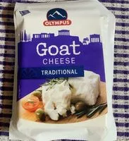 Mängden socker i Goat cheese traditional