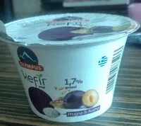 Mängden socker i Kefir Prugna & Avena