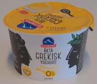 Mängden socker i Rasvaton aito kreikkalainen jogurtti hunajan kanssa