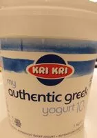 Mängden socker i Griechischer Joghurt Original (kri Kri)