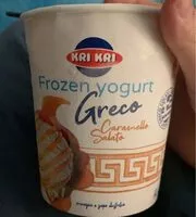 Mängden socker i Frozen yogurt caramello salato