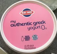 Mängden socker i My authentic greek yogurt 0%