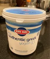 Socker och näringsämnen i Kri kri my authentic greek yoghurt