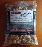 Mängden socker i φιστίκι αράπικο από την Καλαμάτα ψημένο αλατισμένο