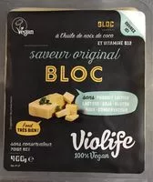 Mängden socker i Violife Cheese Block