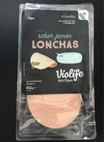 Mängden socker i Violife Lonchas Sabor Jamón