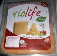 Mängden socker i Violife 400G 'faux' mage tomate basilic