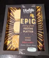 Mängden socker i Epic dairy free Festive Platter