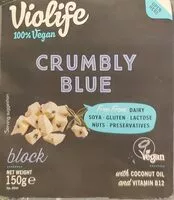 Mängden socker i Crumbly blue