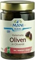 Mängden socker i Kalamata Oliven In Olivenöl, Bio