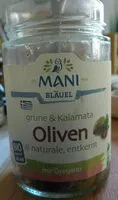 Mängden socker i Kalamata Oliven al naturale
