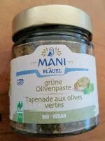 Mängden socker i Tapenade aux olives vertes