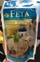 Mängden socker i Feta Greec Hotos