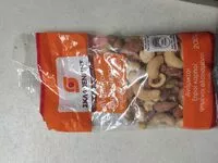 Mängden socker i Ανάμικτοι ξηροί καρποί