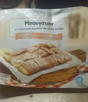 Mängden socker i Bougatsa filled with vanilla flavoured semolina