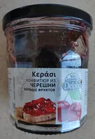 Mängden socker i Конфитюр из черешни