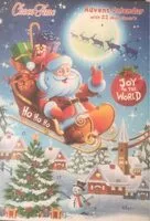 Mängden socker i Advent calendar