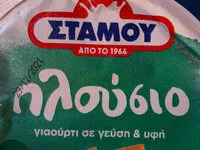 Mängden socker i γιαούρτι από αγελαδινό και πρόβειο γάλα, 2% λιπαρά