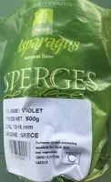 Mängden socker i Asperges