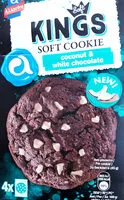 Mängden socker i Soft King бисквити с кокос и бял шоколад