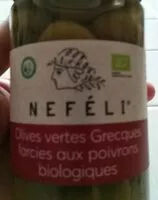 Mängden socker i Olives vertes grecques farcies aux poivrons bio