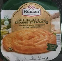 Mängden socker i Pâte feuilletée aux épinards et fromages
