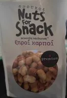 Mängden socker i Nuts for Snack premium dried nuts