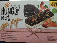 Mängden socker i Μπάρες Cookies and cream με κόκκινα φρούτα