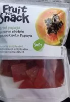 Mängden socker i Papayes séchés