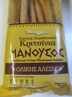 Mängden socker i Κριτσίνια Μανούσος