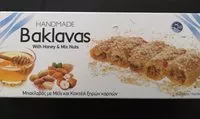 Mängden socker i Baklavas
