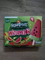 Mängden socker i Watermelon water ice & apple water ice with chocolate flavoured pieces
