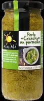 Mängden socker i Pesto "Crunchy" Parmesan