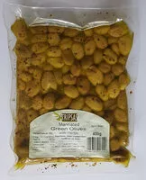 Mängden socker i Olives vertes marinées aux herbes