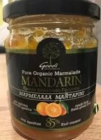 Mängden socker i Pure Organic Marmalade Mandarin