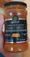Mängden socker i Confiture extra de mandarines