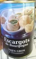 Mängden socker i Escargots de Bourgogne Très Gros