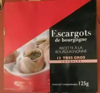 Mängden socker i Escargots de Bourgogne