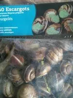 Mängden socker i Escargots lucorum moyen au beurre