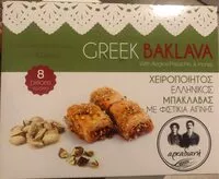 Mängden socker i Greek baklava